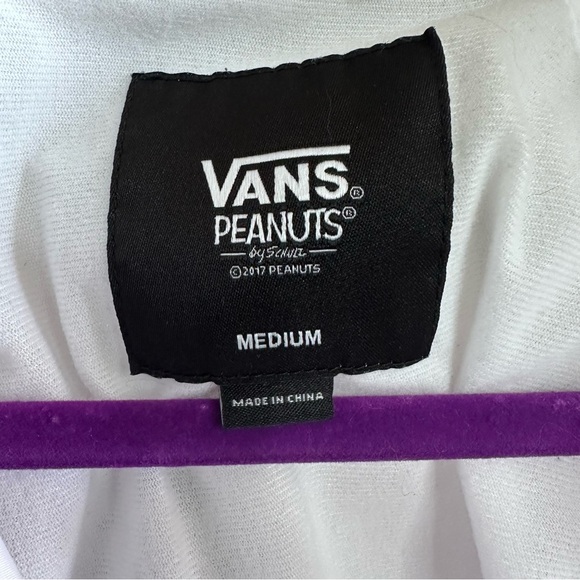 COPY - Vans X Peanuts Snoopy White Windbreaker Torrey Jacket Mens Sz M - Picture 11 of 15